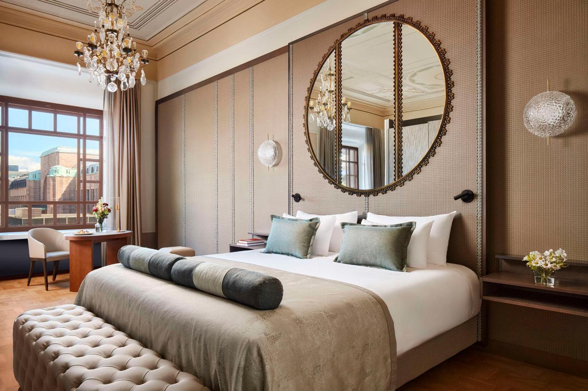Nh Collection Helsinki Grand Hansa Dış mekan fotoğraf A bedroom at the hotel